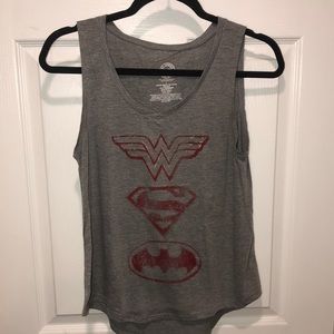 Superhero tank top